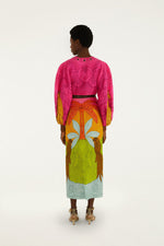 Load image into Gallery viewer, Usiacuri Midi Skirt in Multicolor
