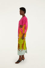 Load image into Gallery viewer, Usiacuri Midi Skirt in Multicolor
