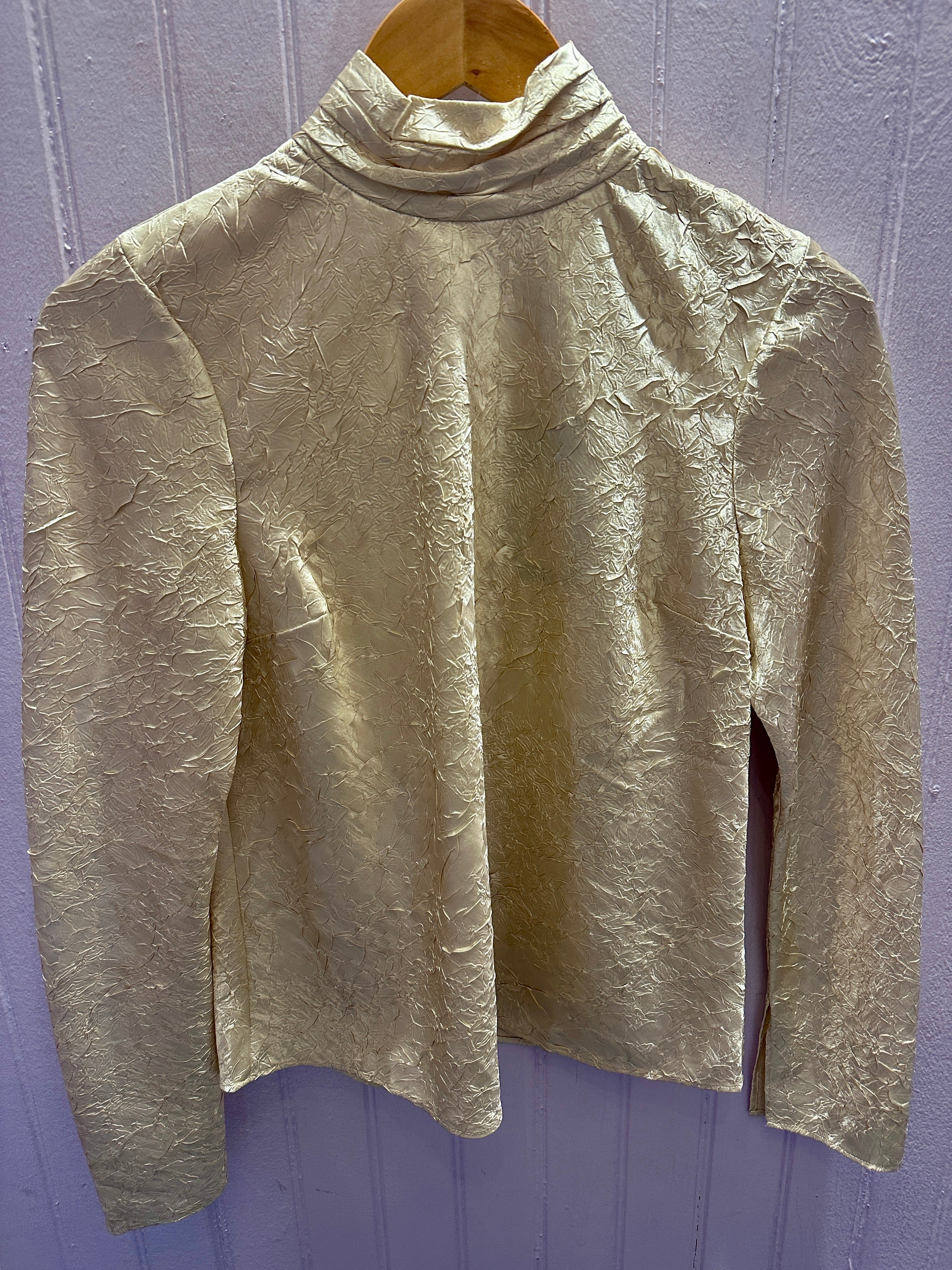 Soleil Blouse in Champagne