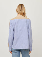 Load image into Gallery viewer, Celine Mixed Media Cardigan in Oatmeal
