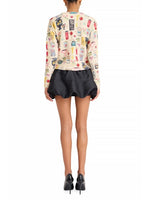 Load image into Gallery viewer, Nancy Cardigan in Treasure Print
