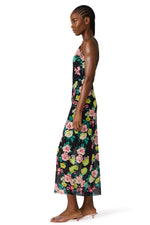 Load image into Gallery viewer, Giselly Dress in Black Ditsy Floral
