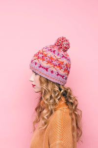 Sedona Knit Hat in Lavender