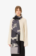 Load image into Gallery viewer, Les Cheris Scarf in Black
