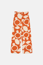 Load image into Gallery viewer, Geometric Pant in Orange
