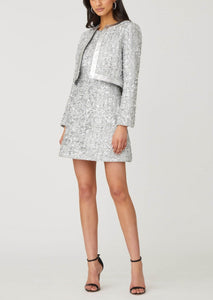 Charm Jacket in Silver