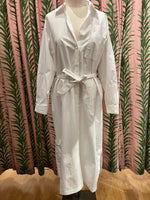 Load image into Gallery viewer, Cindel Woven Dress in Blanc
