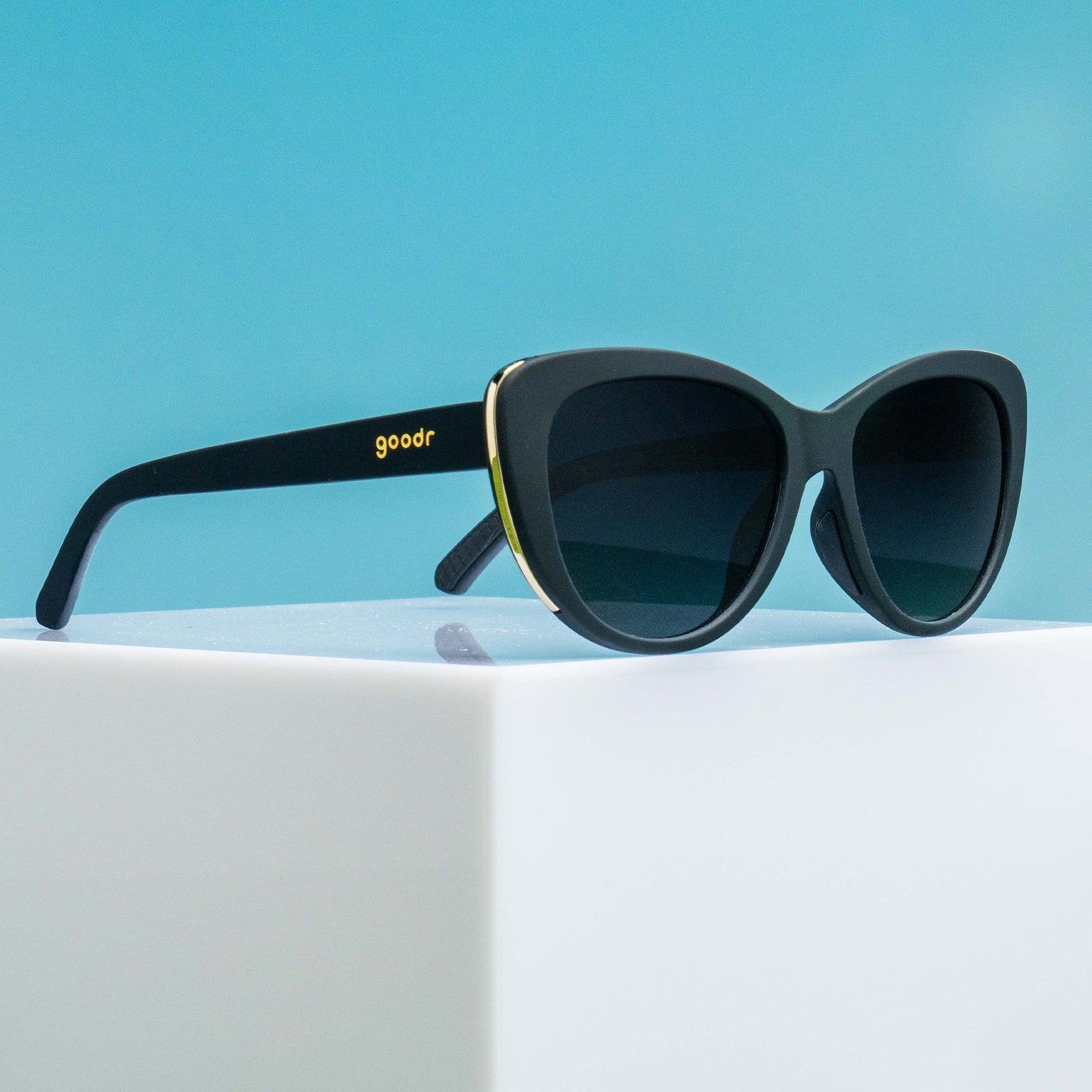 It's Noir, Darling Runway Sunglasses