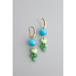 Load image into Gallery viewer, Aqua and Mint Earrings

