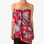 Load image into Gallery viewer, Rome Scarf in Red
