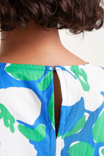Load image into Gallery viewer, Bosco Print Shift Dress in Blue Multi
