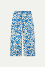 Load image into Gallery viewer, Aquaria Print Pant in Blue
