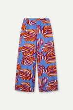 Load image into Gallery viewer, Wide Leg Pant in Floral Leaf Print
