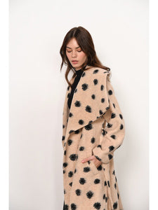 Juni Wrap Coat in Cream