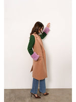 Load image into Gallery viewer, Blaire Jacket in Nude Colorblock

