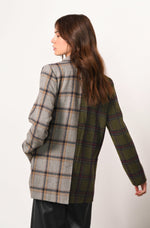 Load image into Gallery viewer, Meg Jacket in Split Plaid
