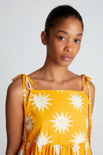 Load image into Gallery viewer, Strappy Maxi Dress in Big Sun Yellow
