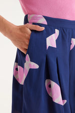 Load image into Gallery viewer, Fish Shorts in Navy
