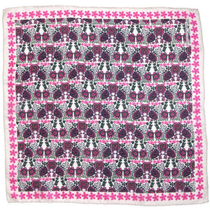 Mini Caribbean Scarf in Fuchsia