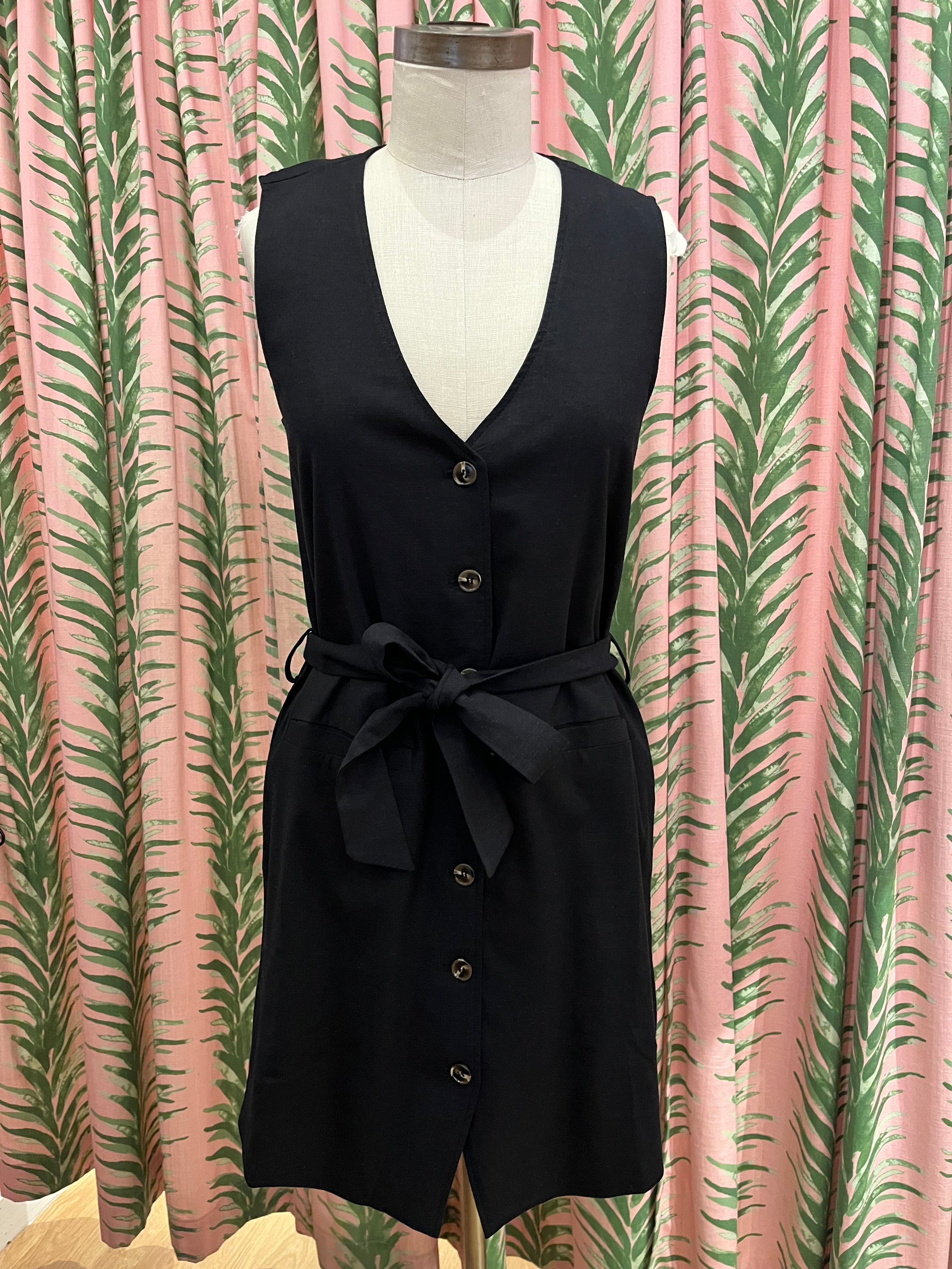 Cicilia Mini Dress in Noir