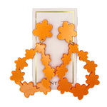 Load image into Gallery viewer, Bianca Earring in Metallic Orange
