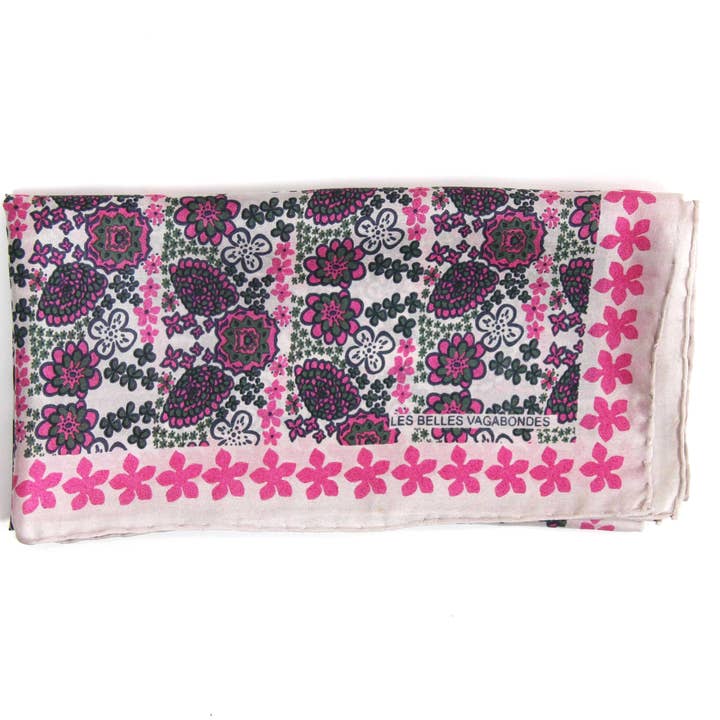Mini Caribbean Scarf in Fuchsia