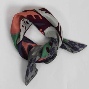 Mini Tuscany Scarf in Bordeaux