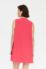 Load image into Gallery viewer, Audrey Shift Dress in Fuchsia
