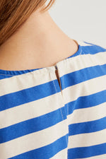 Load image into Gallery viewer, Bamboo Striped Top in Blue

