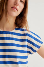 Load image into Gallery viewer, Bamboo Striped Top in Blue

