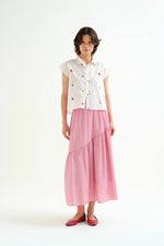Load image into Gallery viewer, Fruit Salad Print Shirt in White
