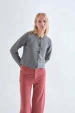 Load image into Gallery viewer, A-Line Cardigan in Grey
