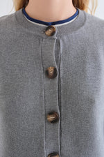Load image into Gallery viewer, A-Line Cardigan in Grey
