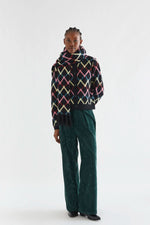 Load image into Gallery viewer, Skein Cardigan Sweater in Black

