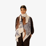 Load image into Gallery viewer, Toutou Scarf in White
