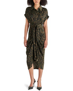 Load image into Gallery viewer, Tori Dress in Army Green
