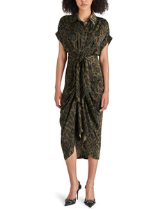 Tori Dress in Army Green
