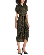 Load image into Gallery viewer, Tori Dress in Army Green
