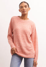 Load image into Gallery viewer, Silas Pullover Sweater in Lava
