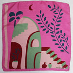 Load image into Gallery viewer, Mini Kasbah Scarf in Fuchsia
