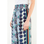 Load image into Gallery viewer, Wide Leg Pant in Blue Multi
