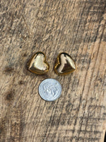 Load image into Gallery viewer, Heart Clip On Earring in Gold

