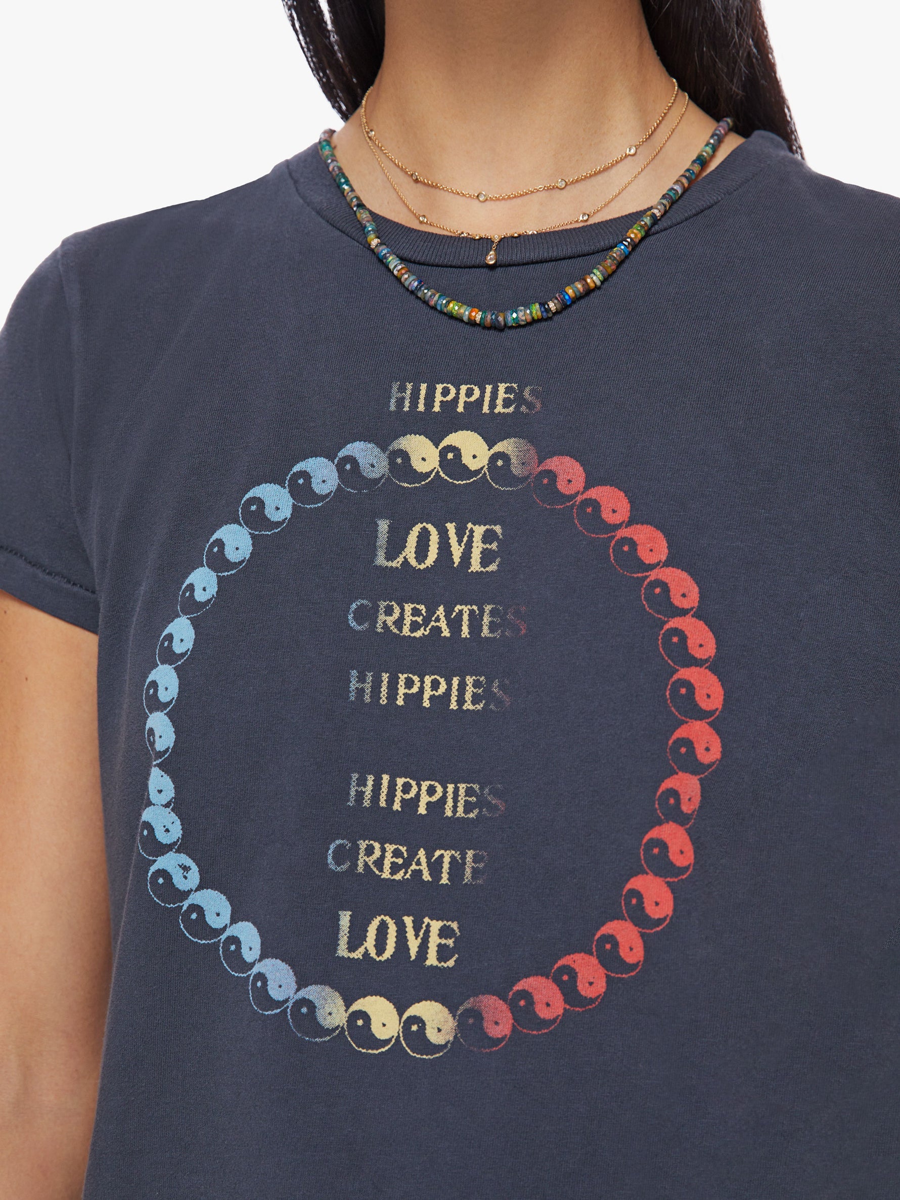 Yin Yang Hippies Tee