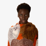 Load image into Gallery viewer, Toutou Scarf in Orange
