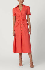 Load image into Gallery viewer, Barnet Dress in Tangerine
