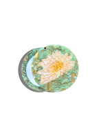Load image into Gallery viewer, Hand-painted Waterlily Compact Mirror
