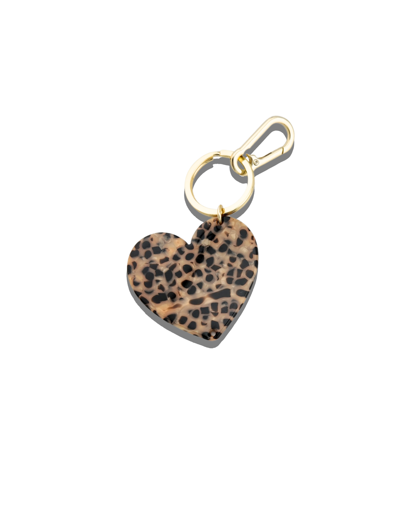 Handmade Heart Bag Charm + Keychain