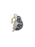 Load image into Gallery viewer, Hand-painted Pigeon Bag Charm + Keychain
