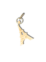 Load image into Gallery viewer, Hand-painted Eiffel Tower Bag Charm + Keychain
