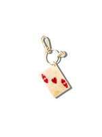 Load image into Gallery viewer, Hand-painted Mini Ace Bag Charm + Keychain
